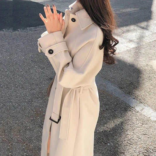 Manteau Long Elégant pour Femme - Ludivine