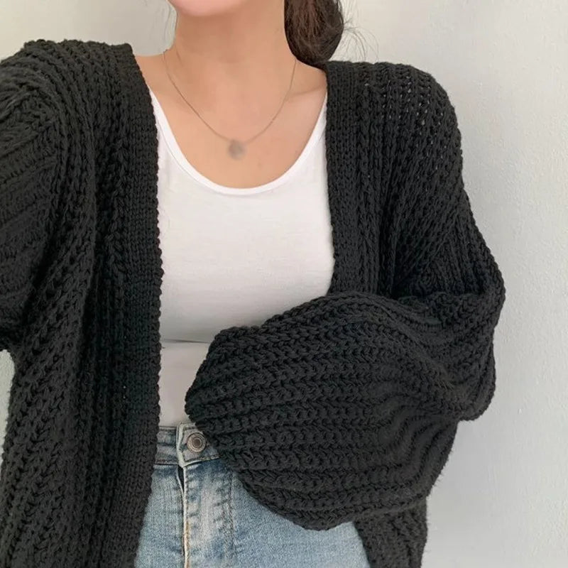 Cardigan chaud en tricot - Igraine
