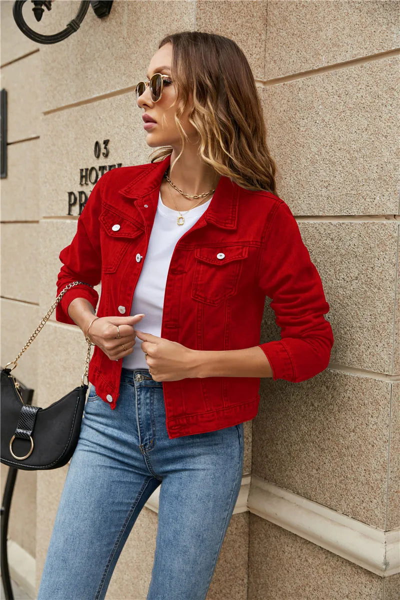 Veste en jean tendance - Celaya