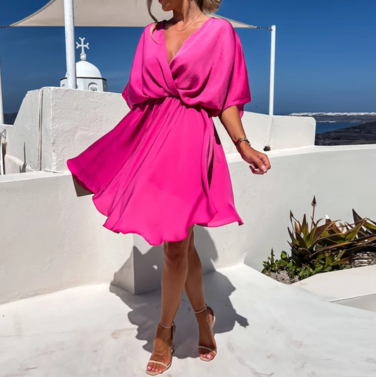 Robe élégante en satin - Jennifer