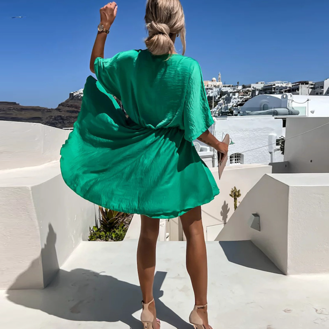 Robe élégante en satin - Jennifer
