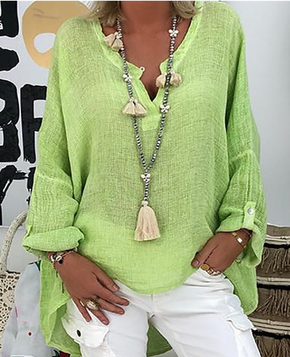 Blouse en lin tendance - Breindel