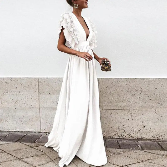 Kaira - Robe élégante à manches froncées