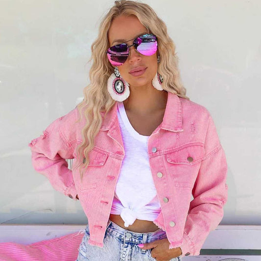 Veste en jean tendance - Gaenna