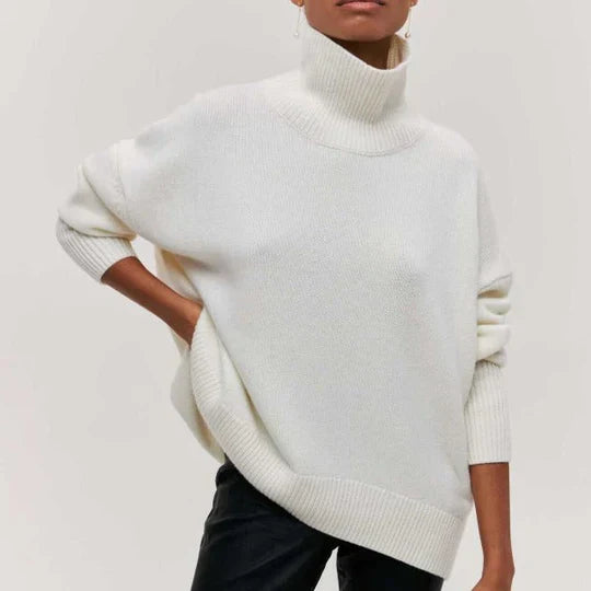 Lene | Col roulé oversized pour femmes
