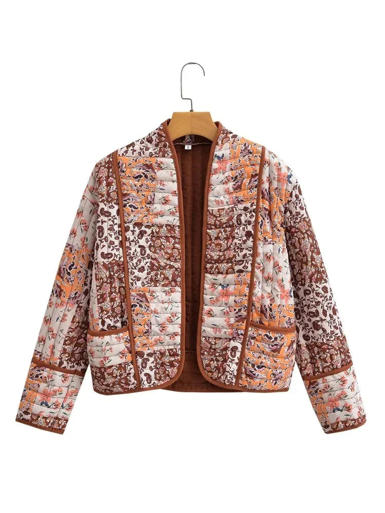 Veste matelassée à motifs - Aimi
