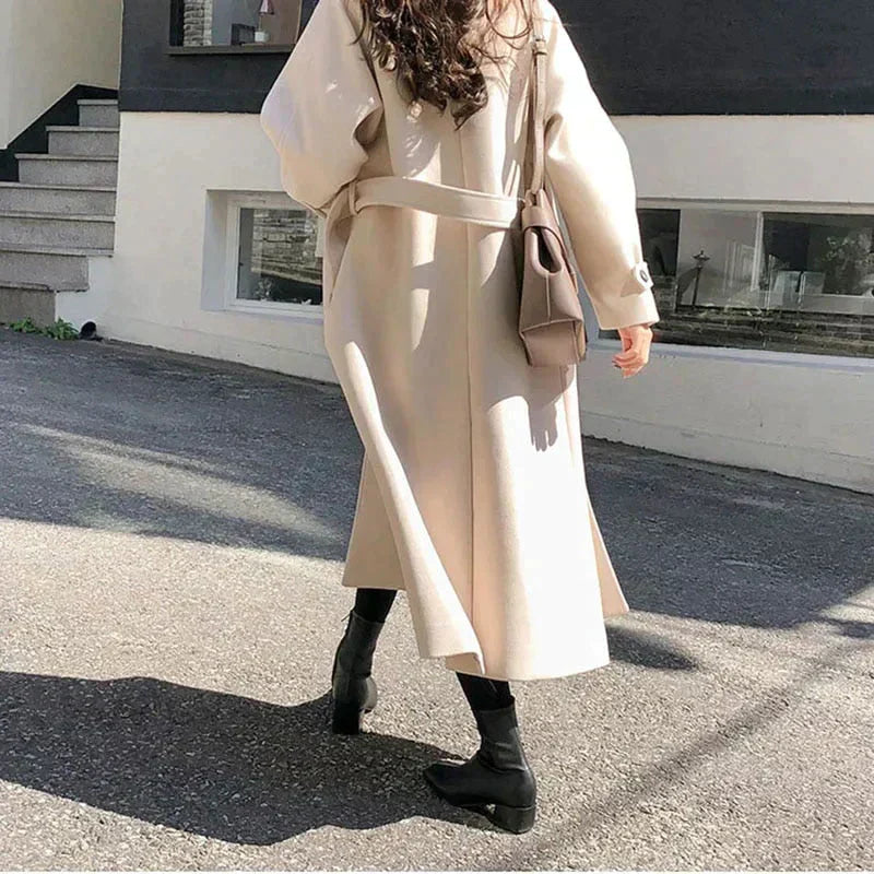 Manteau Long Elégant pour Femme - Ludivine