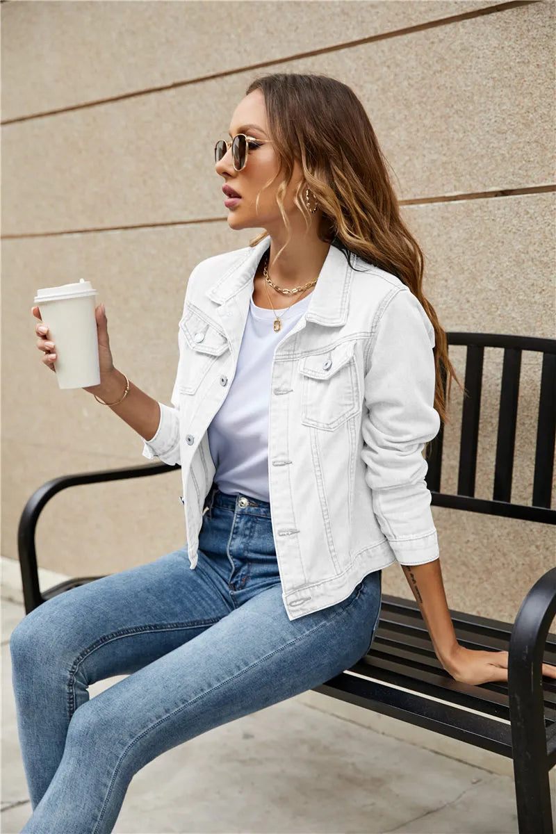 Veste en jean tendance - Celaya