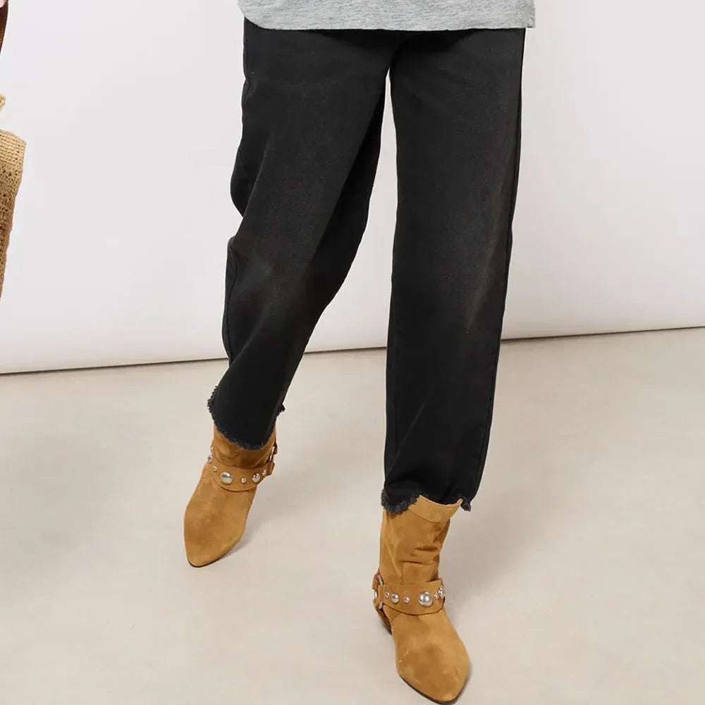 Bottes de cowboy à talons bas - Telisa