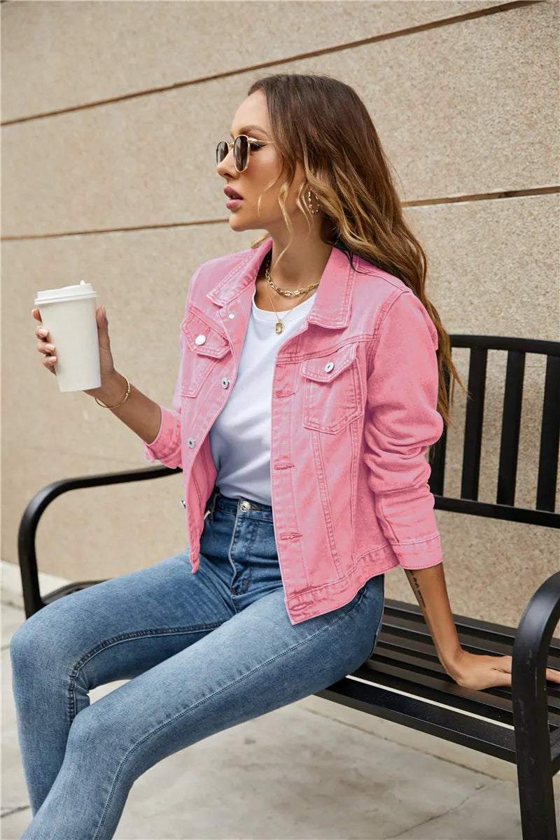 Veste en jean tendance - Celaya