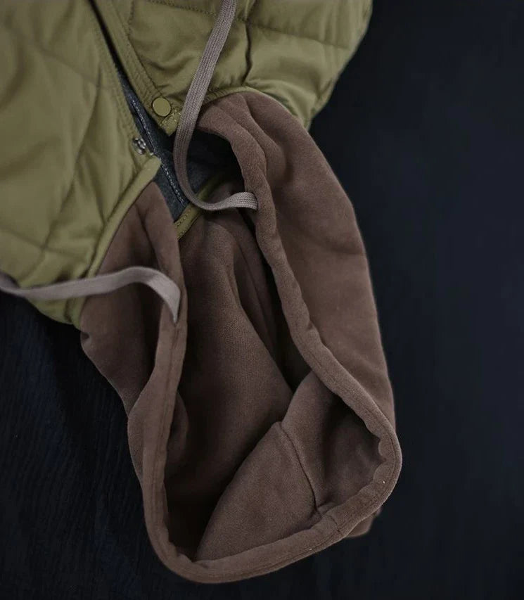 Veste longue doublée pour femme - Hatuisa