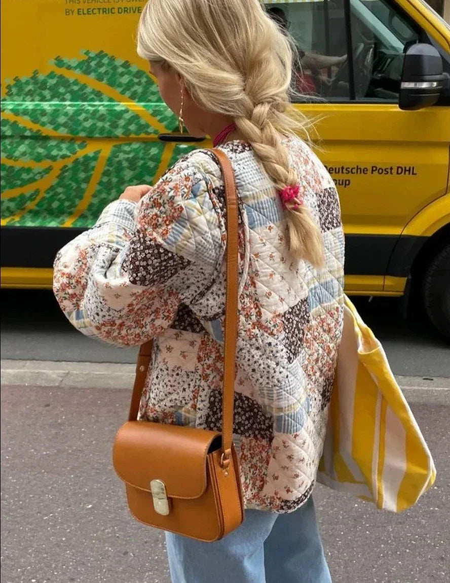 Veste matelassée patchwork - Radegonde