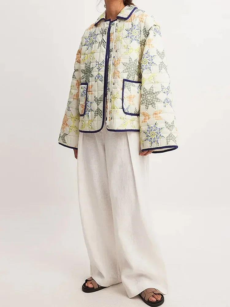 Veste matelassée oversize pour femme - Ambrelle