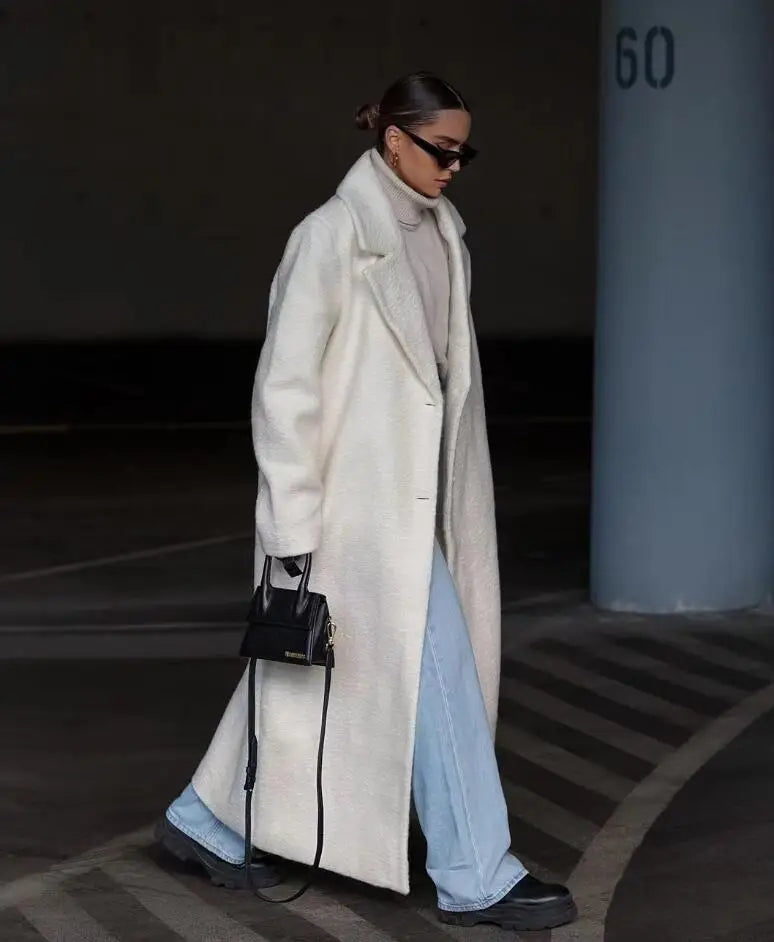 Manteau d'hiver long pour femme - Pompée