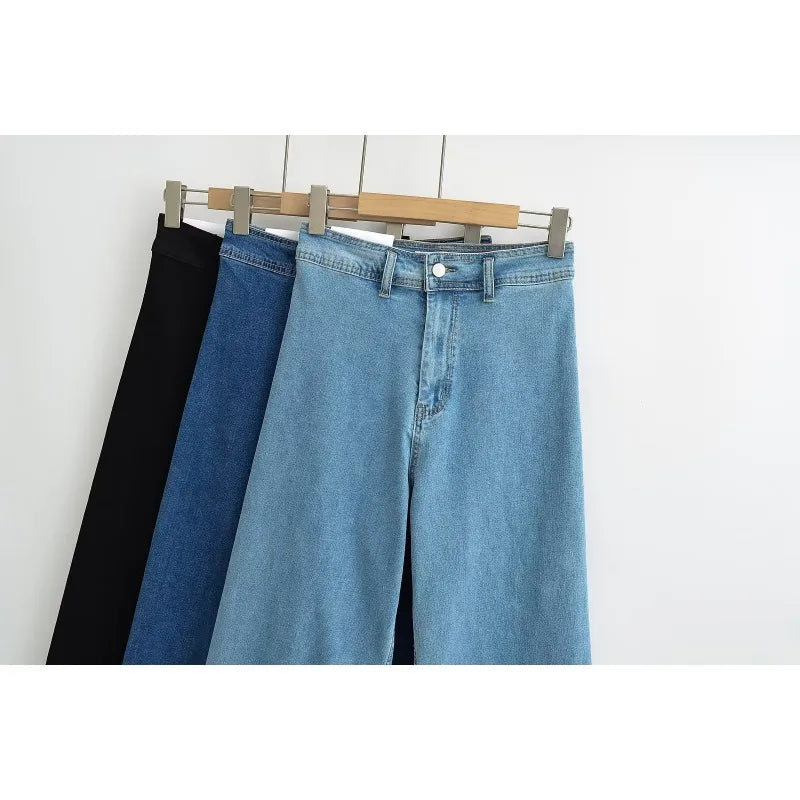 Pantalon vintage baggy à taille haute - Alfiva