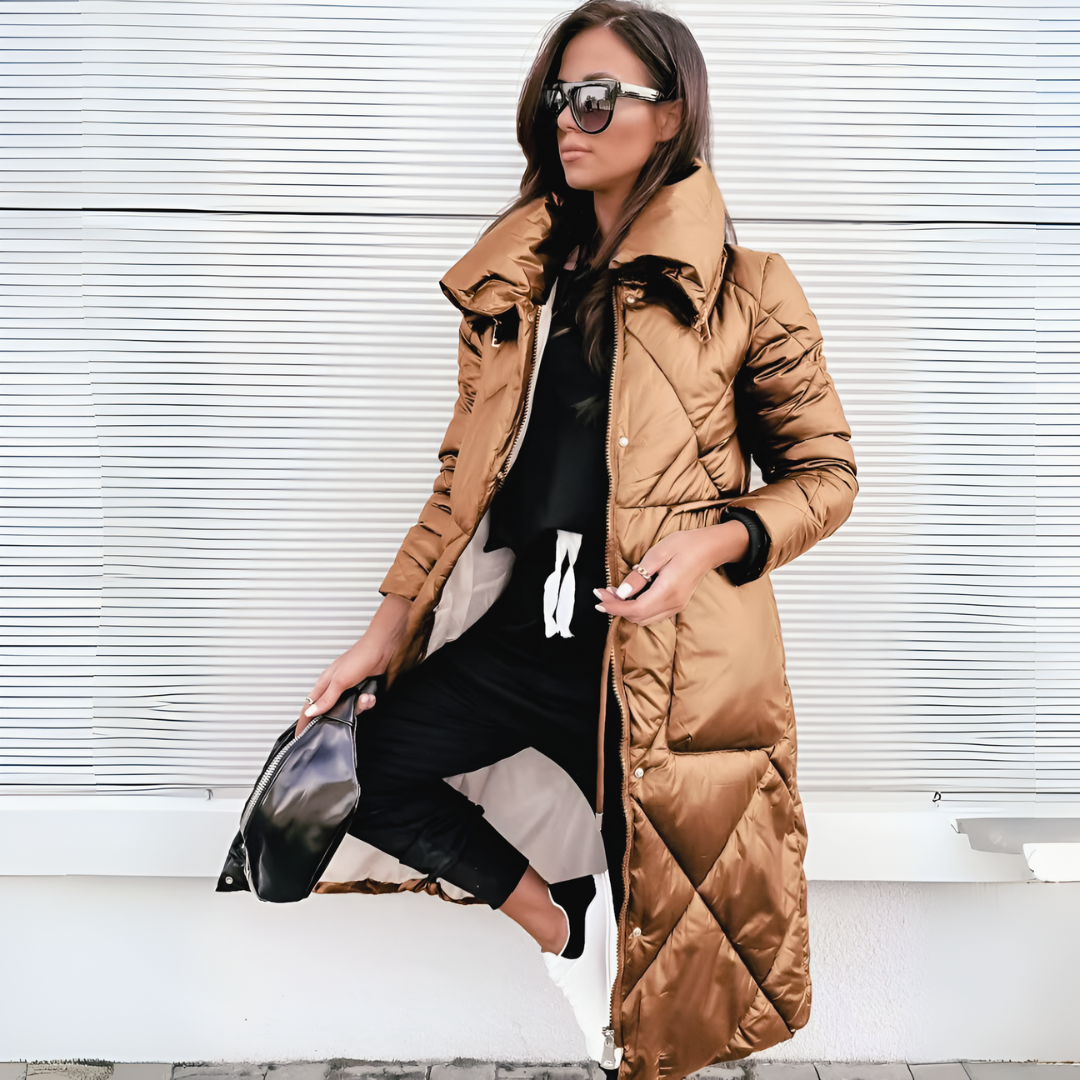 Elena - parka longue doublée