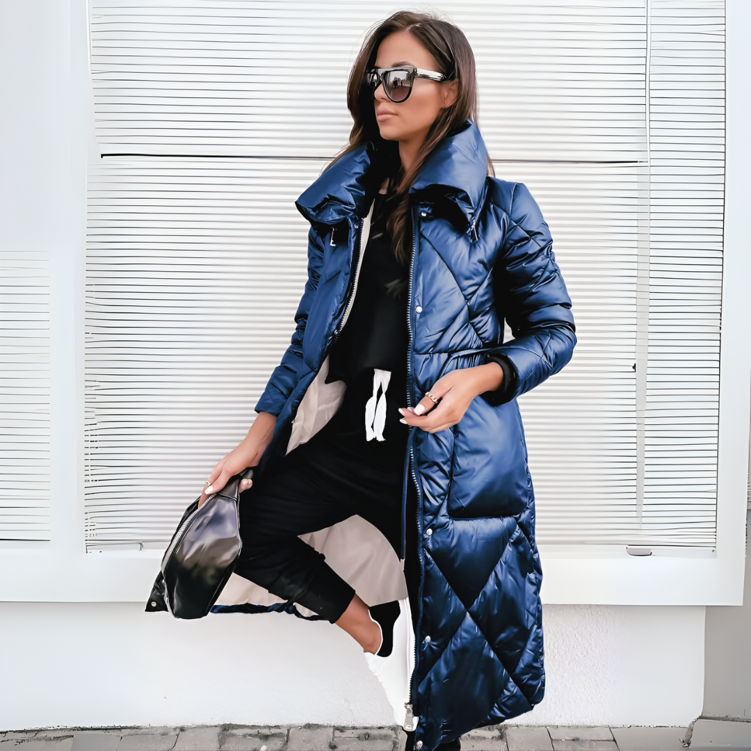 Elena - parka longue doublée