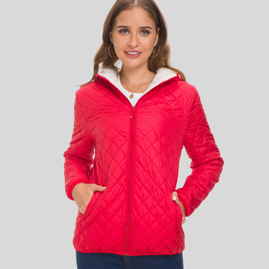 Odette - Veste matelassée design à la mode avec doublure intérieure