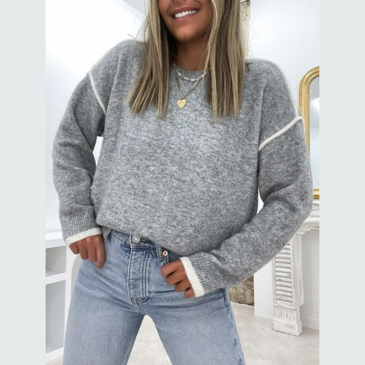 Pull Femme Col Rond - Letya
