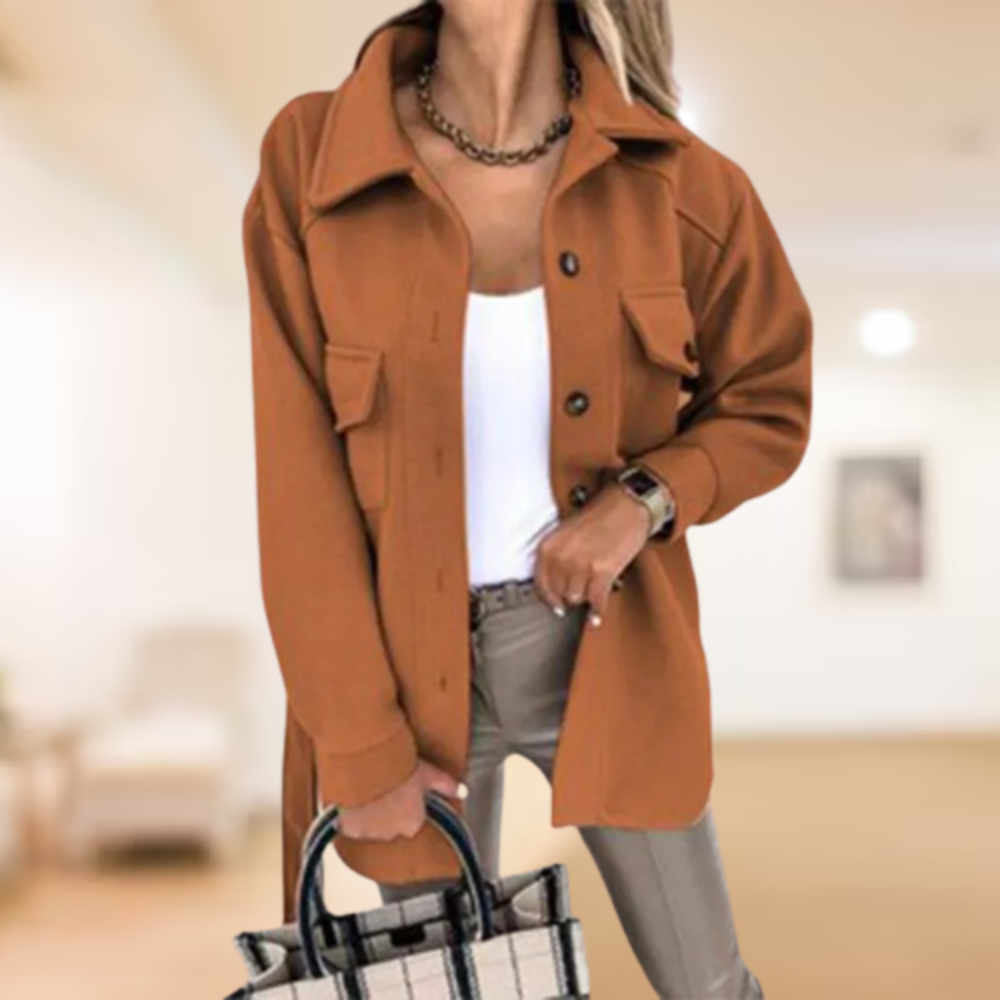 Manteau boutonné polo classique - Aurélien
