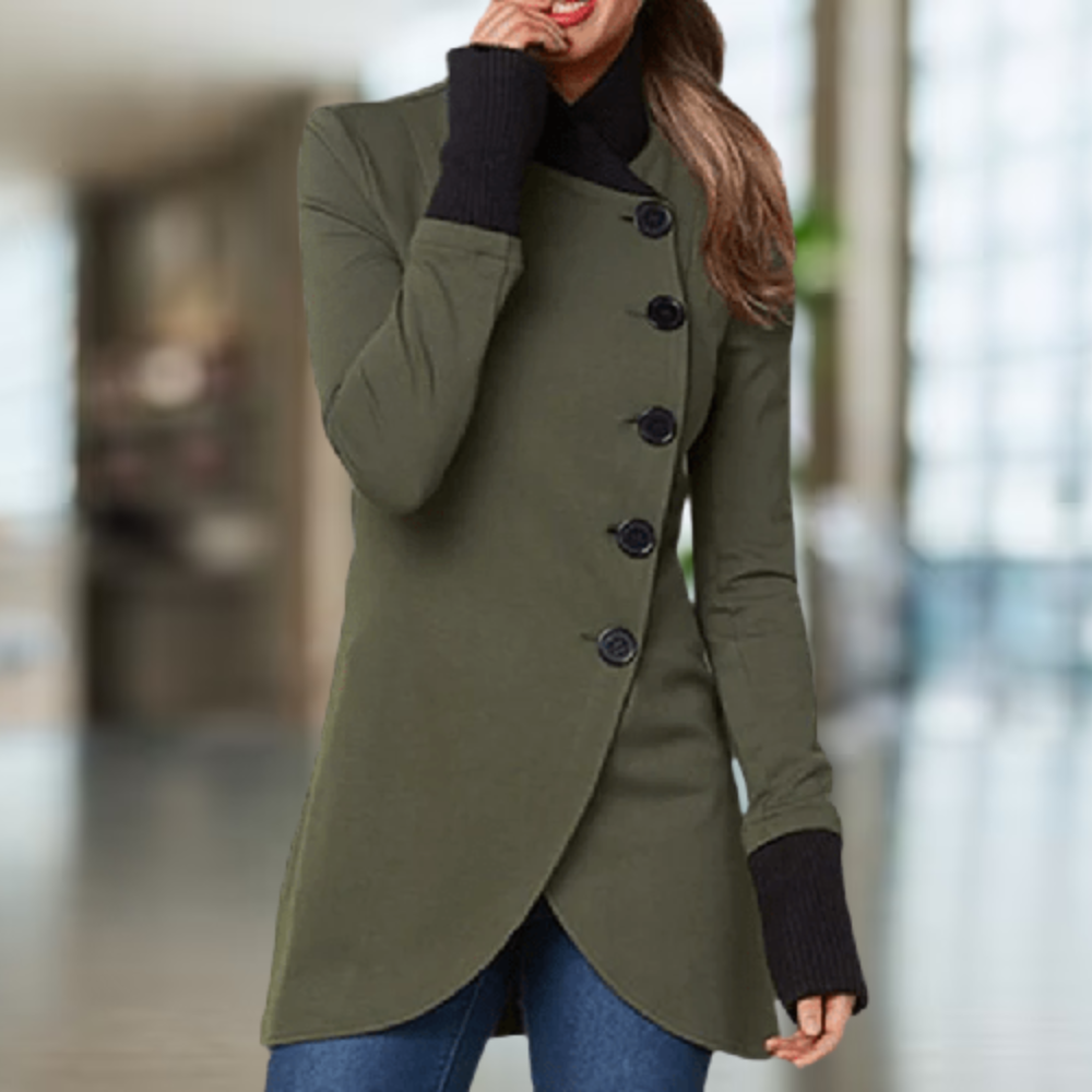Manteau col montant pour femme - Adabel