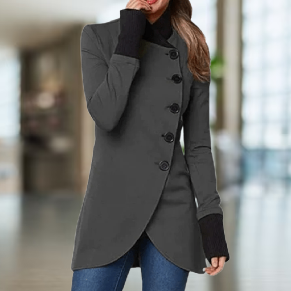 Manteau col montant pour femme - Adabel