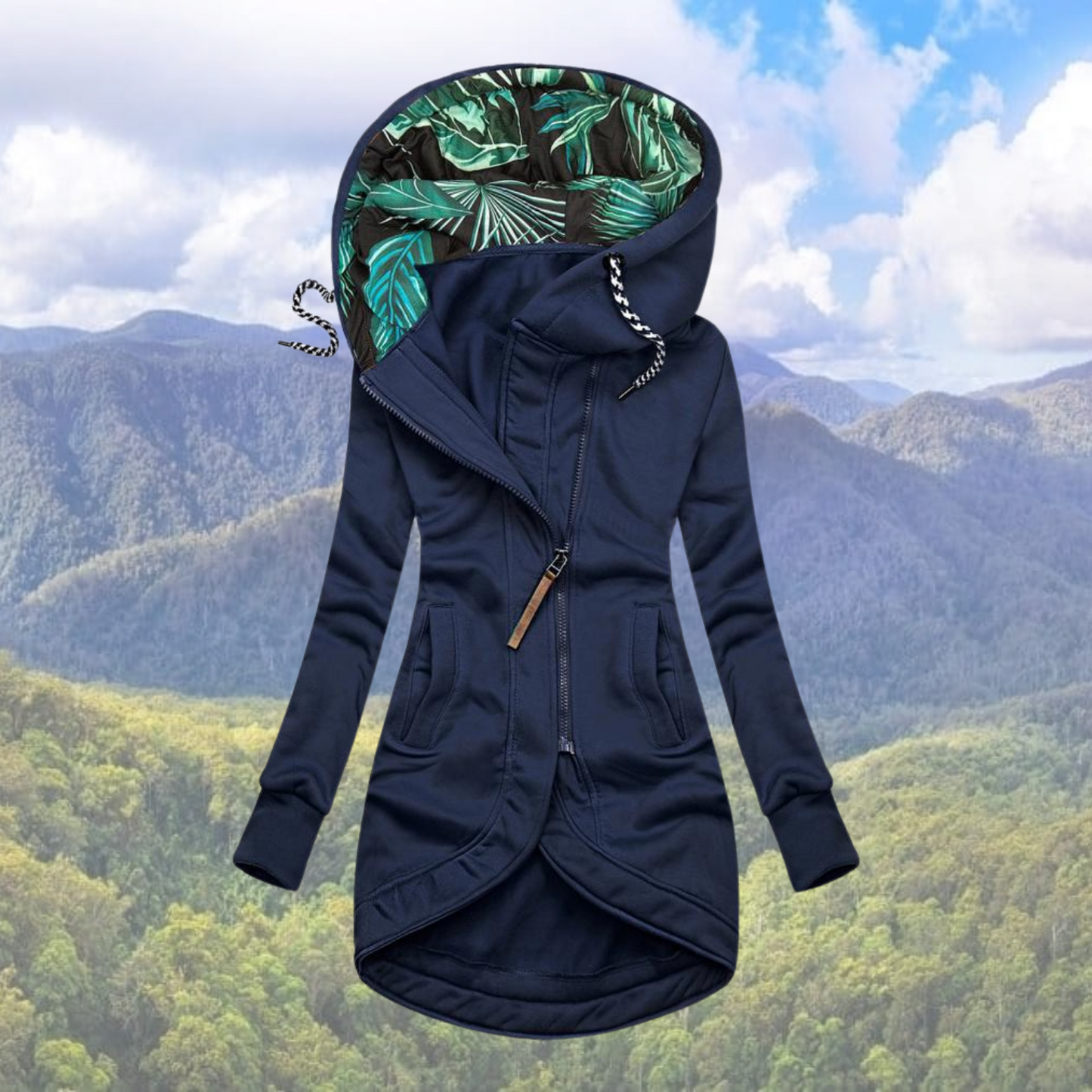 Estelle - Manteau D'Hiver Avec Capuche