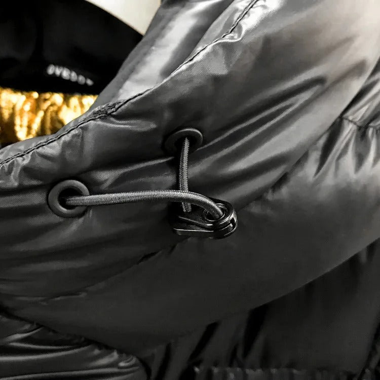 Veste d'hiver en duvet chaude et imperméable pour femmes