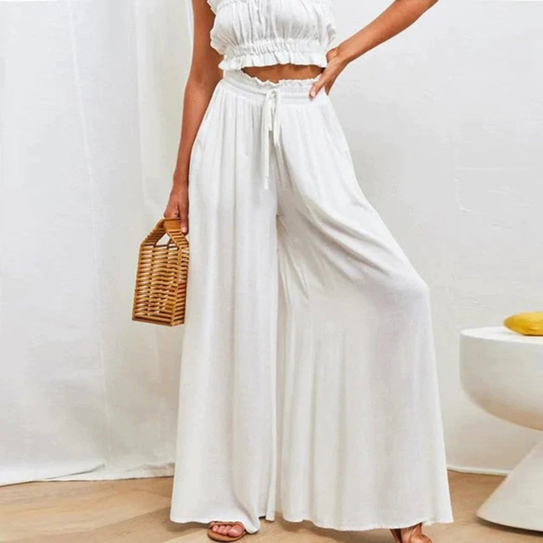 ANNETTE - Pantalon ample élégant