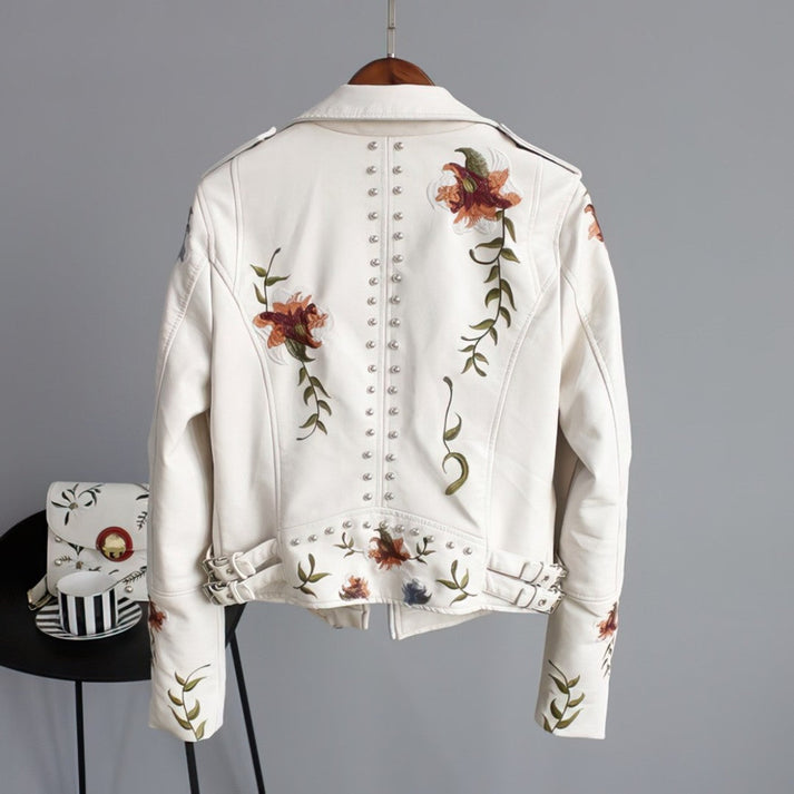Nerissa - Veste en cuir végétalien pour femmes