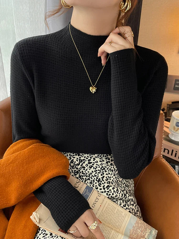 Pull Col Roulé Tricoté - Atarah