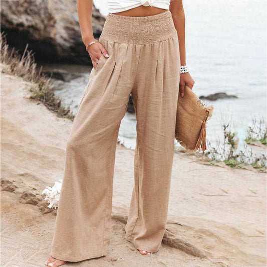Pantalon en lin pour femme - Ashbea