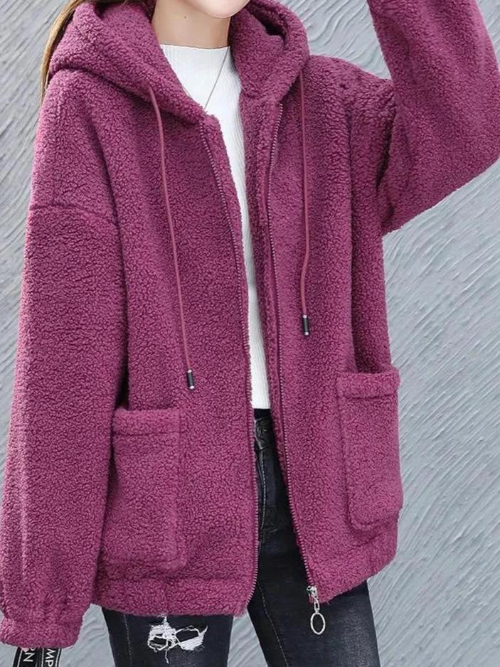 Lara - Veste en polaire avec capuche pour femme