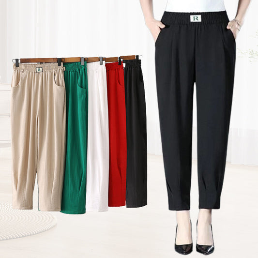 DINA - Pantalon de harem décontracté