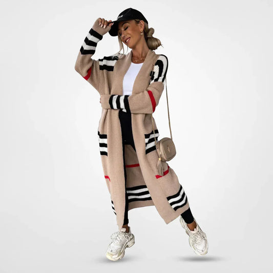 Michelle - Cardigan Tricoté Tendance pour Femmes