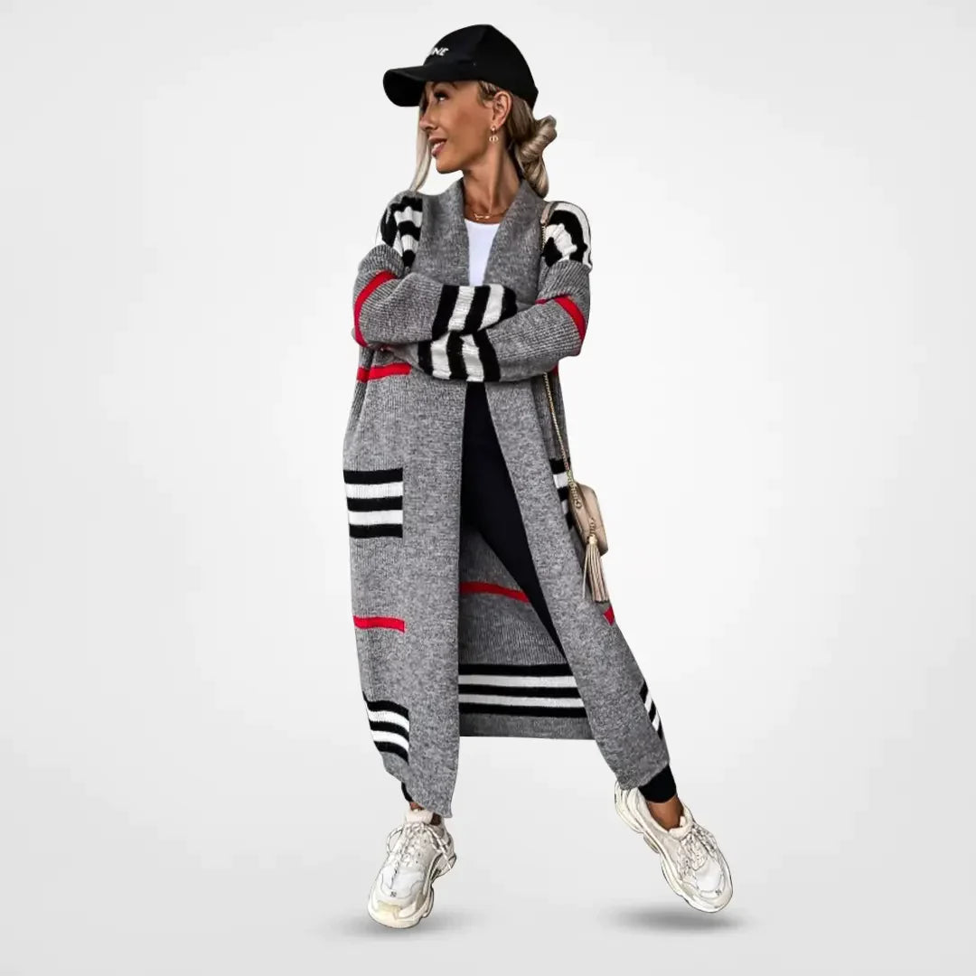 Michelle - Cardigan Tricoté Tendance pour Femmes