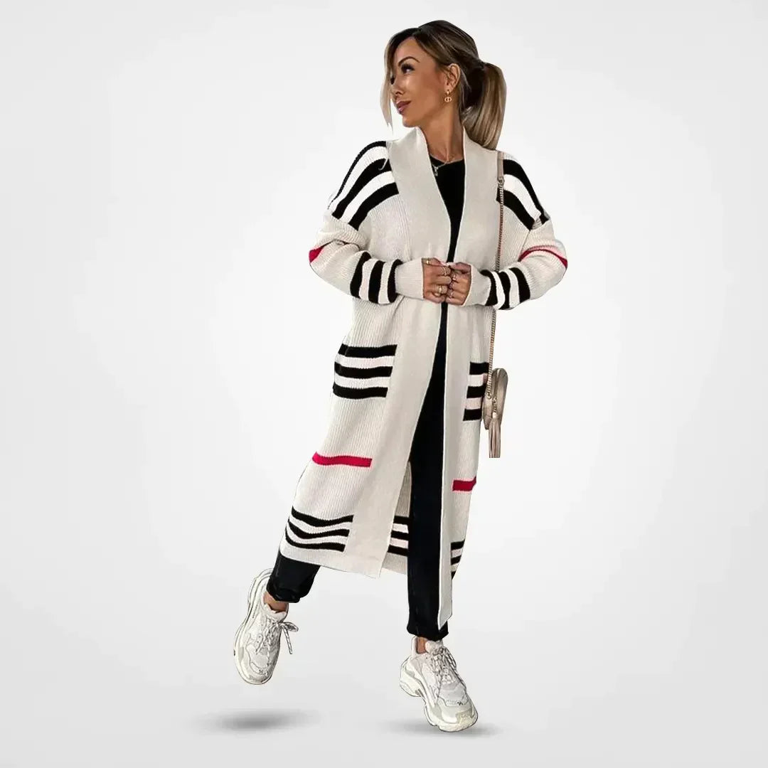 Michelle - Cardigan Tricoté Tendance pour Femmes