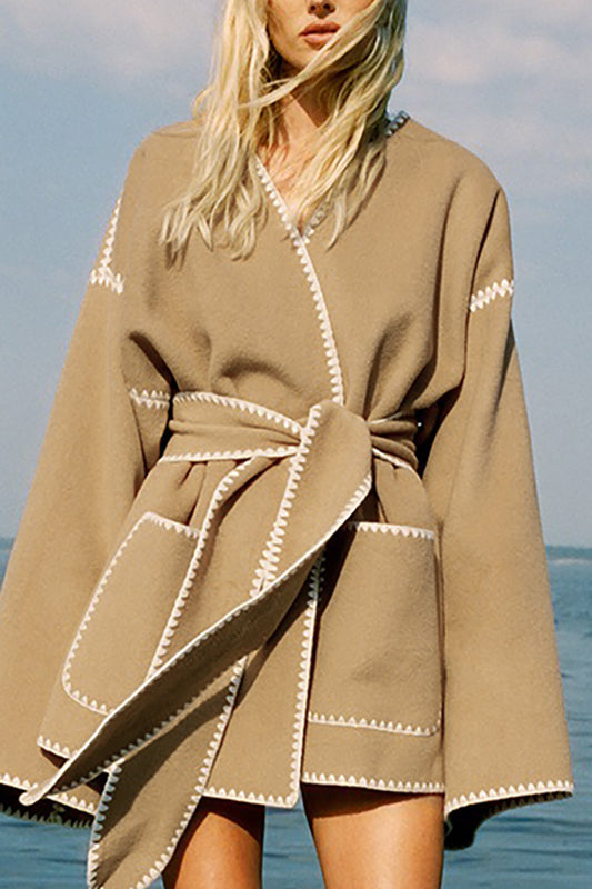 La Vie │ Manteau ceinturé