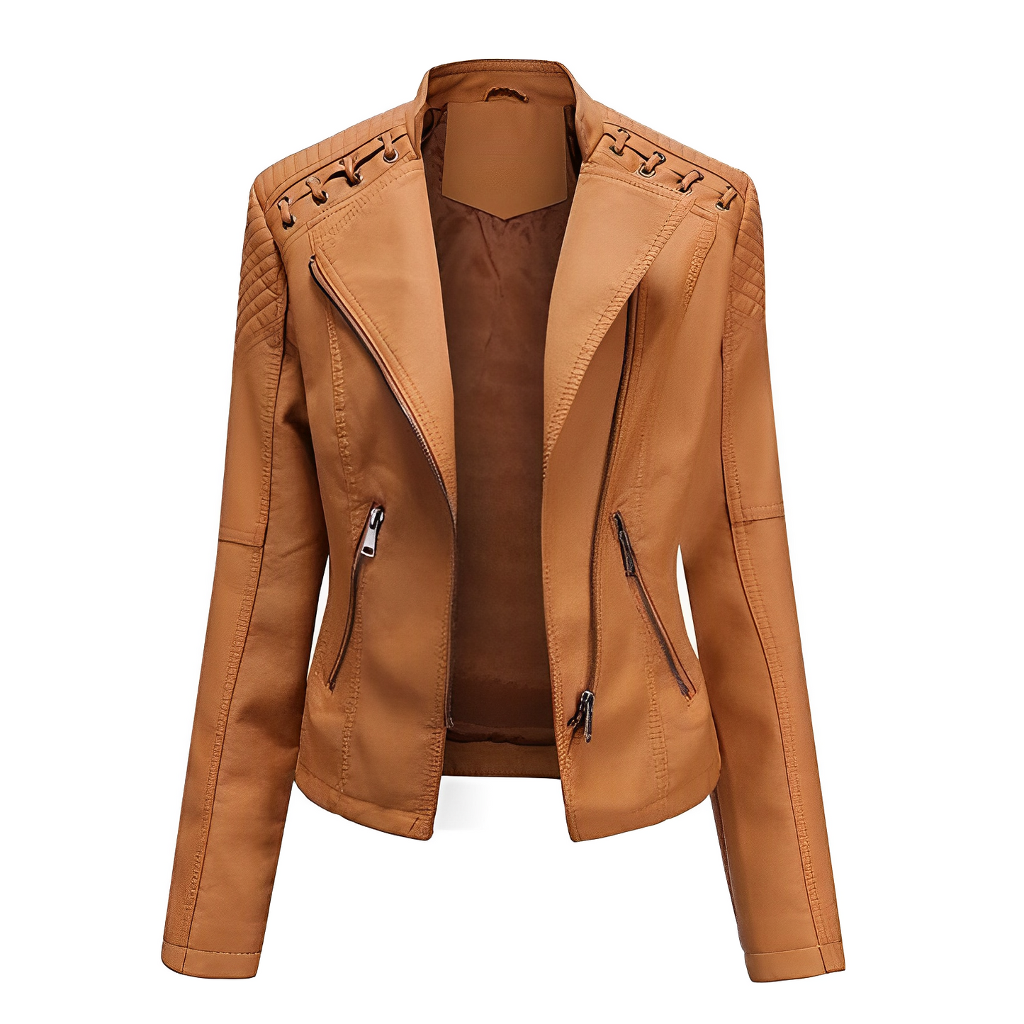 Veste simili cuir - Fosette