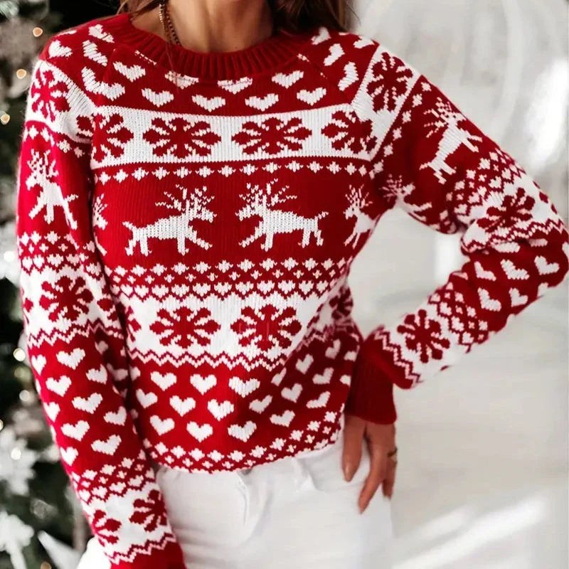 Nina - Pull de Noël Élégant et Festif pour Femme