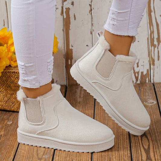 Margaux - Bottes D'Hiver En Laine Polaire