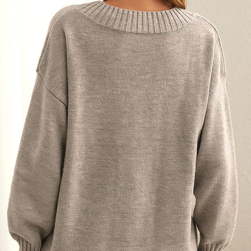 Delia - Pull d’hiver polyvalent et confortable pour femme