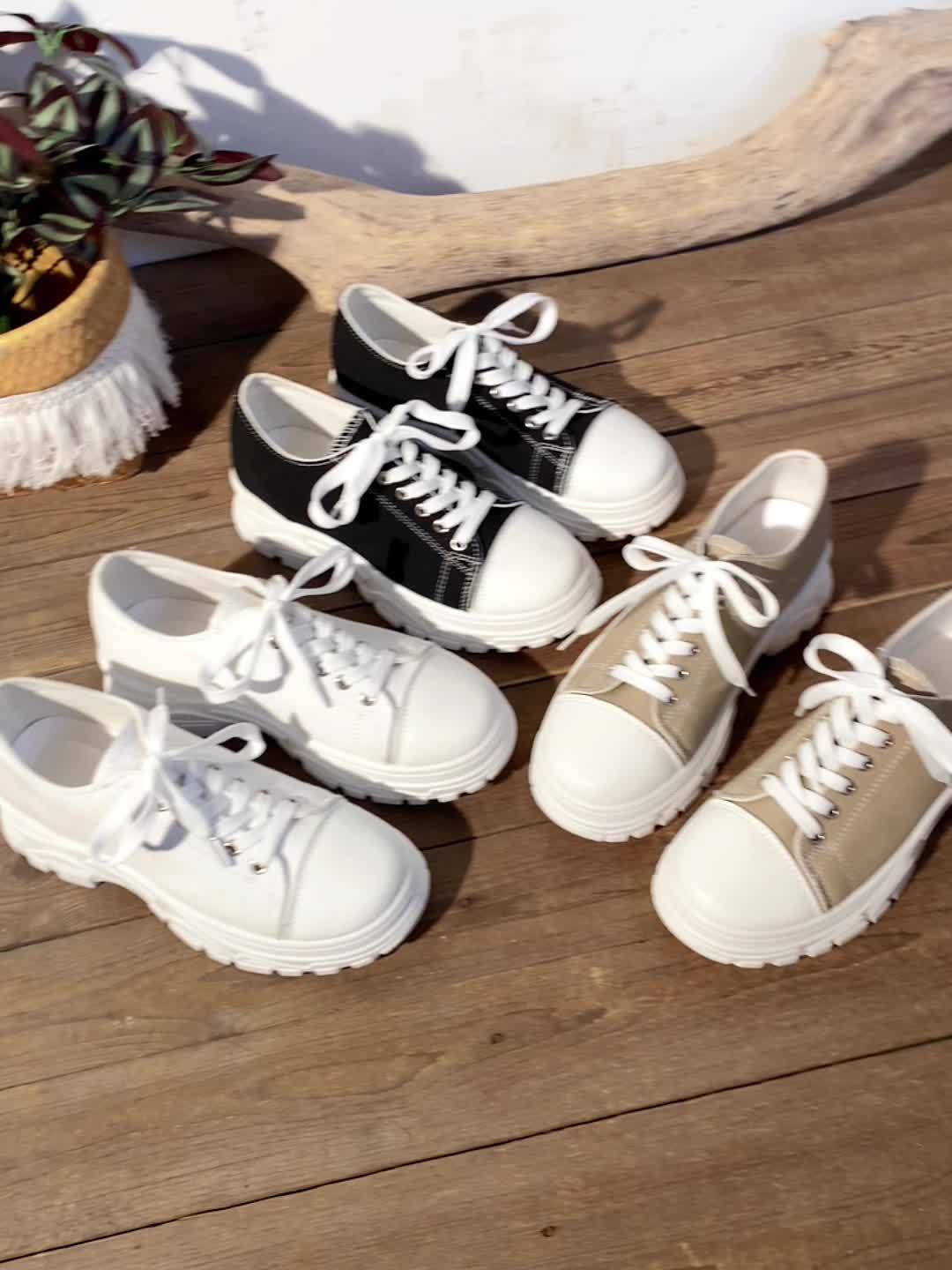 Juliette  - Baskets À Plateforme En Toile