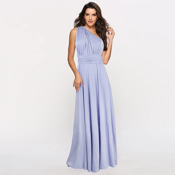 Janah - Robe portefeuille élastique à bretelles