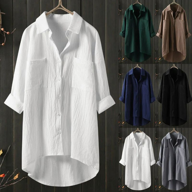 Susan | Blouse à manches longues avec coupe décontractée