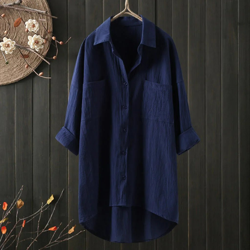 Susan | Blouse à manches longues avec coupe décontractée
