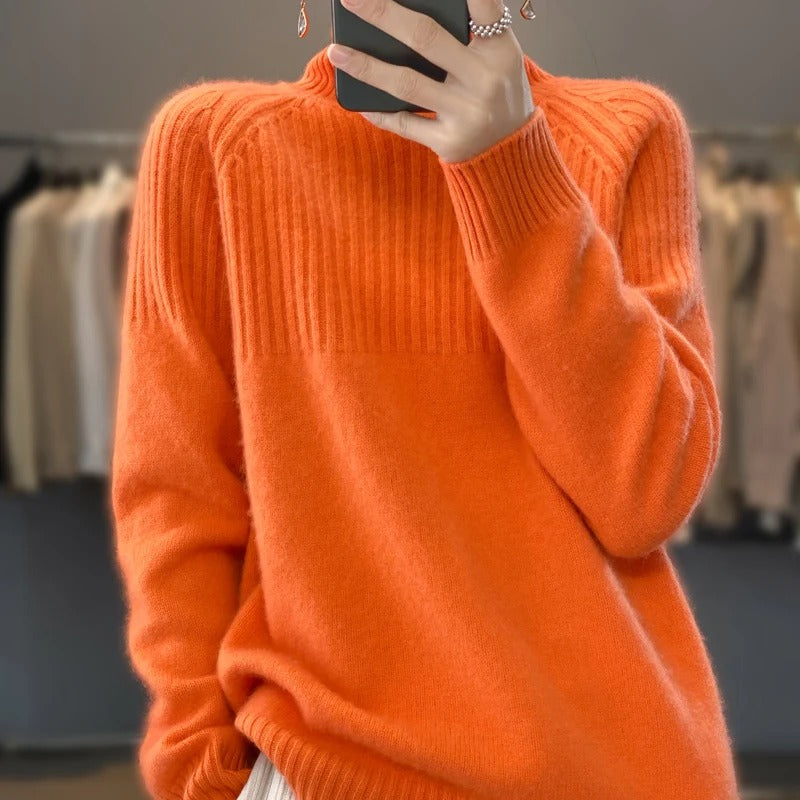 Colette - Pull à col roulé pour femme