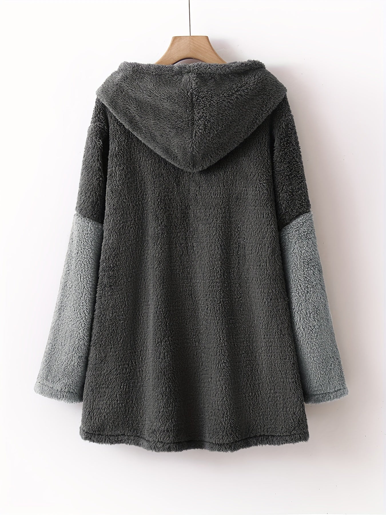 Clara - Veste rose casual de transition avec poches pour femme