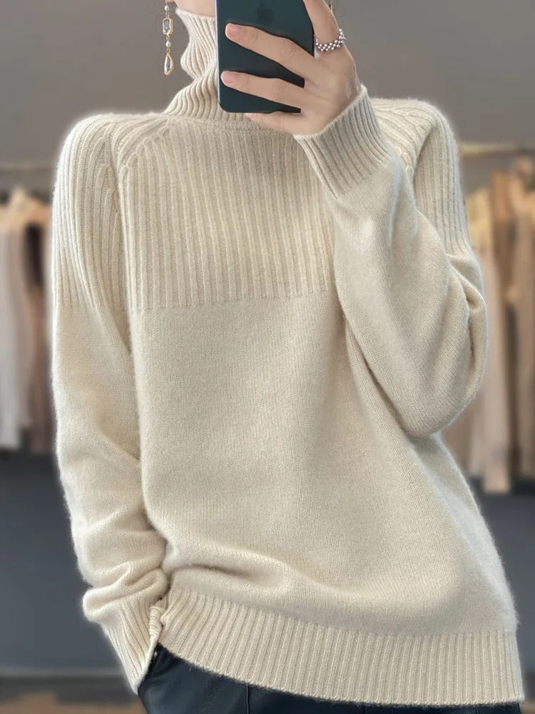 Colette - Pull à col roulé pour femme