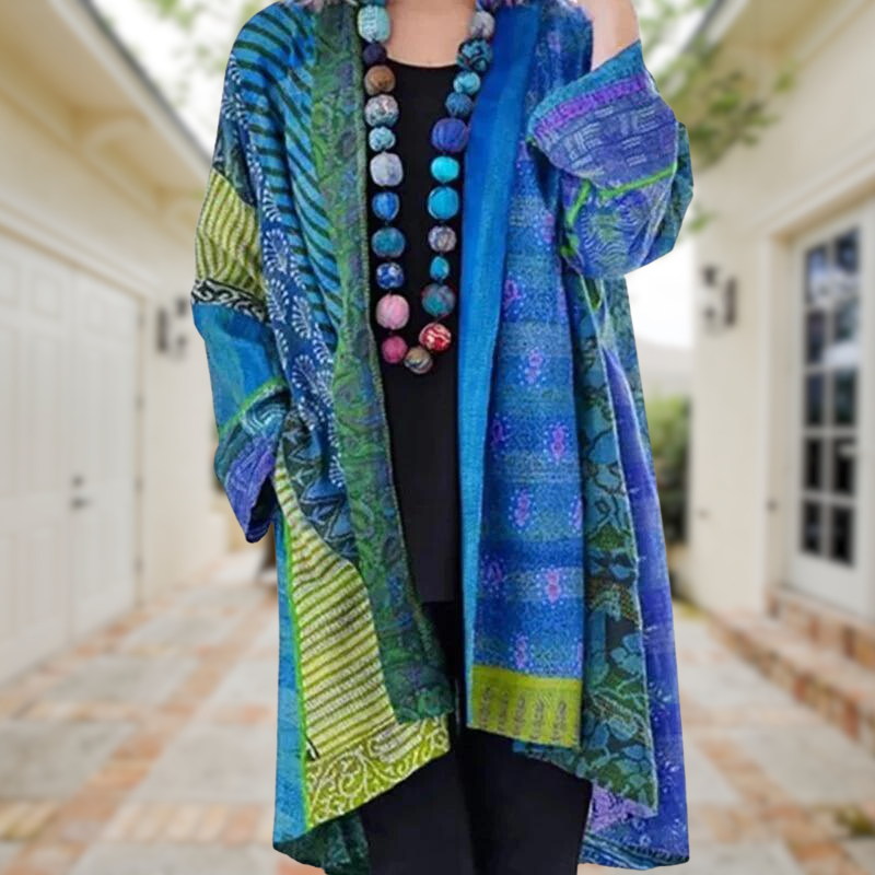 Cardigan long élégant - Gratia